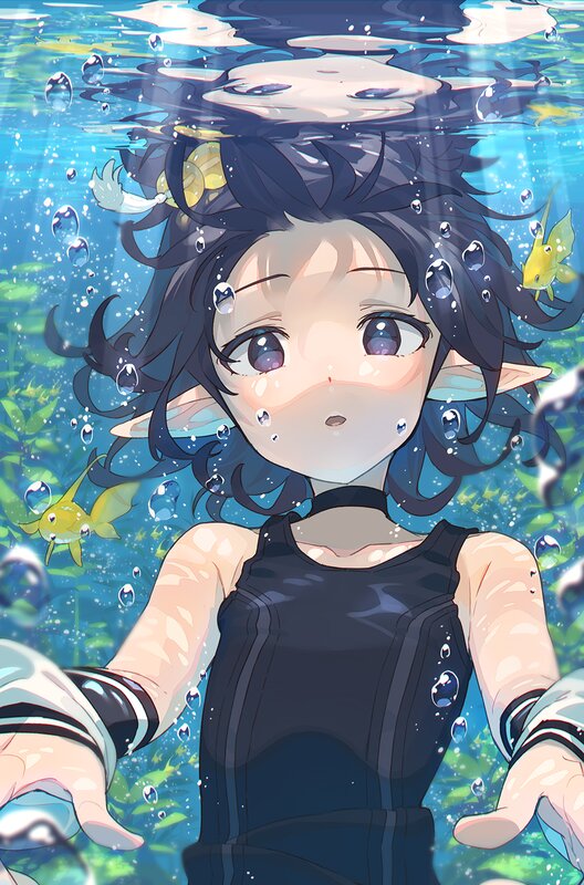 Elf Girl Underwater