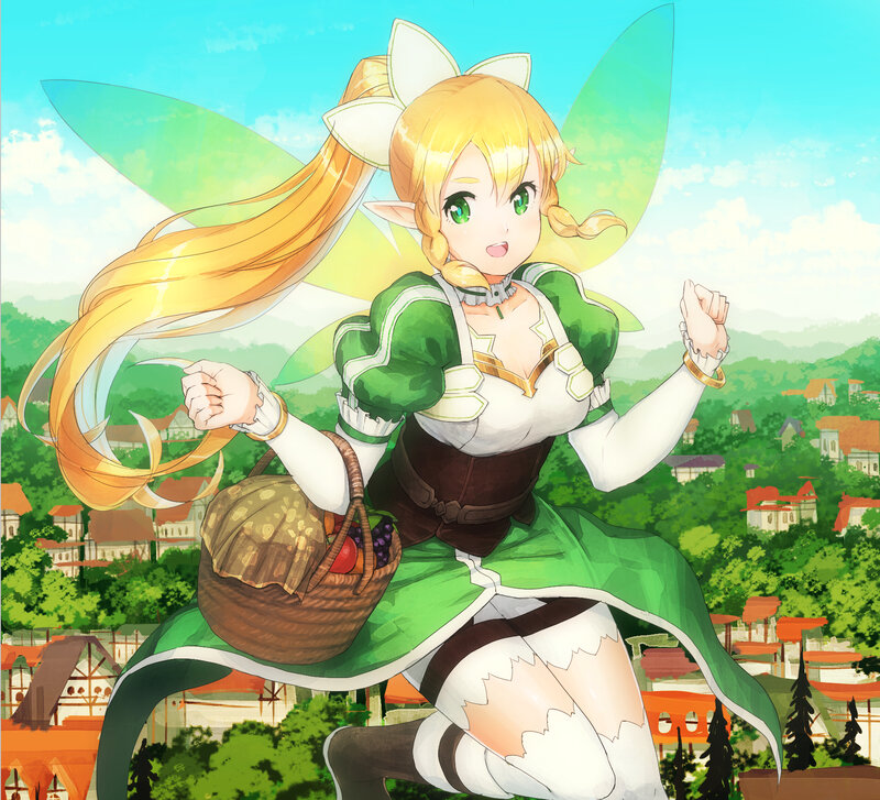 Elf Girl with Basket