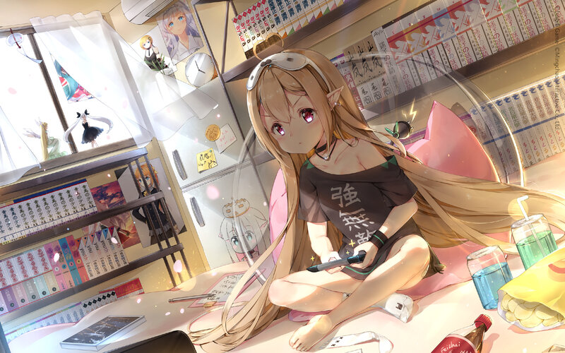 Elf Girl with Controller