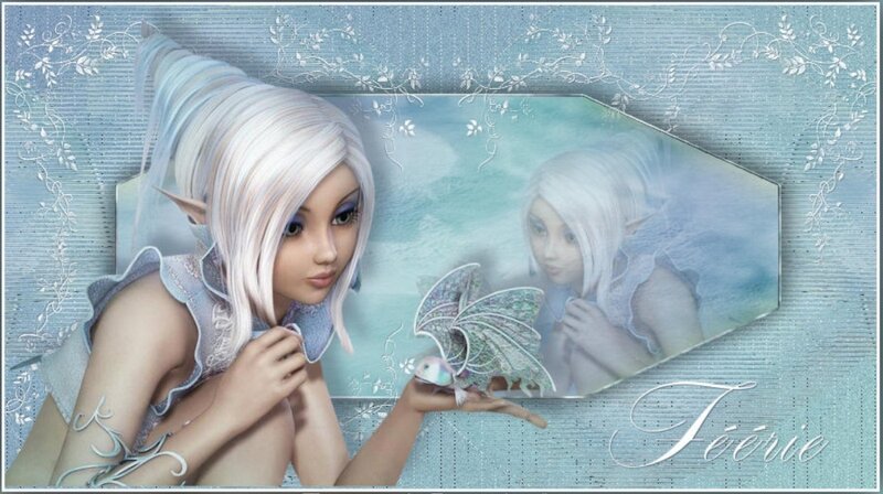Elf Girl with Fairy