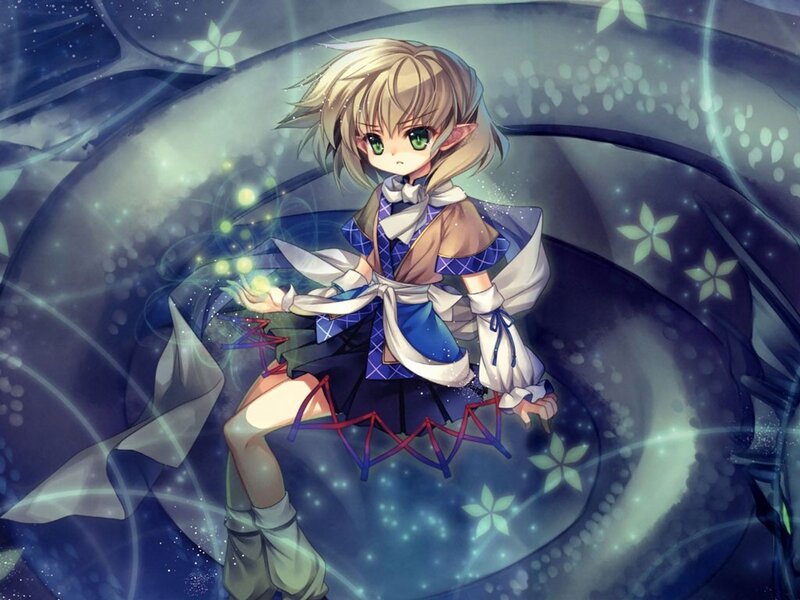 elf girl with magic