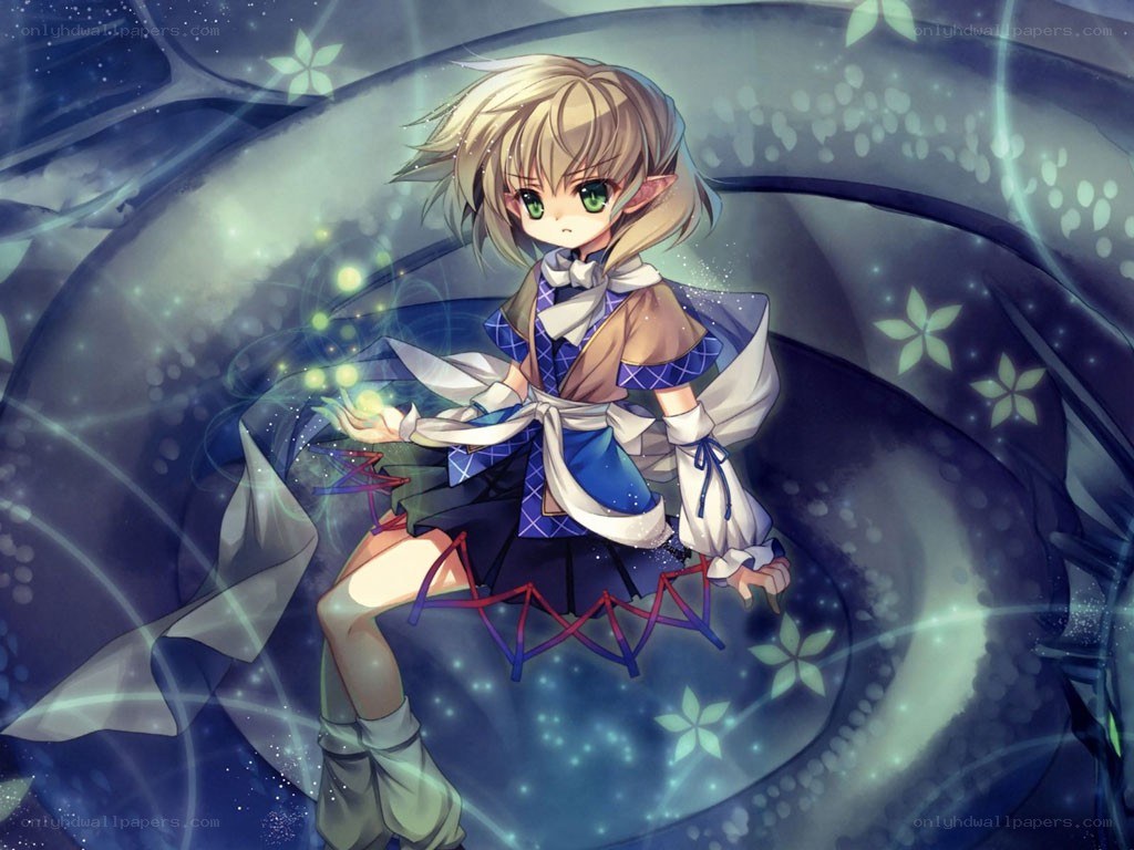 elf girl with magic