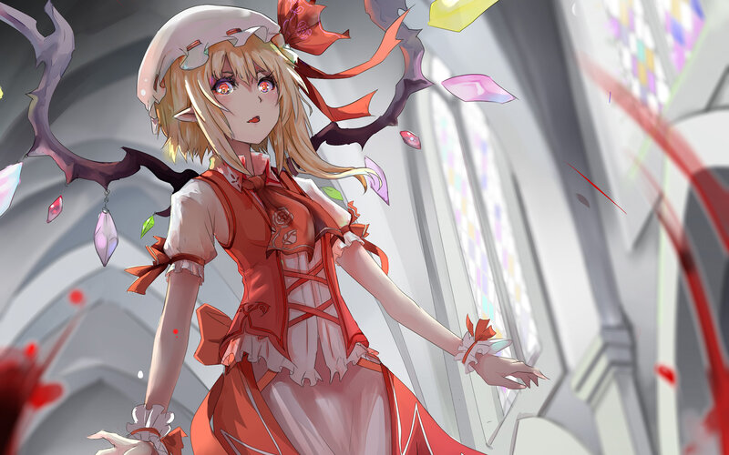 Elf Girl with Red Dress