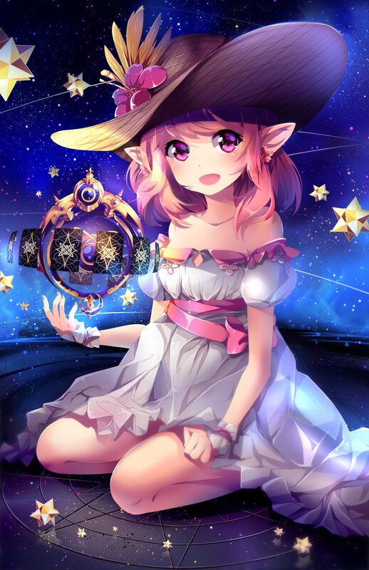 Elf Girl with Staff