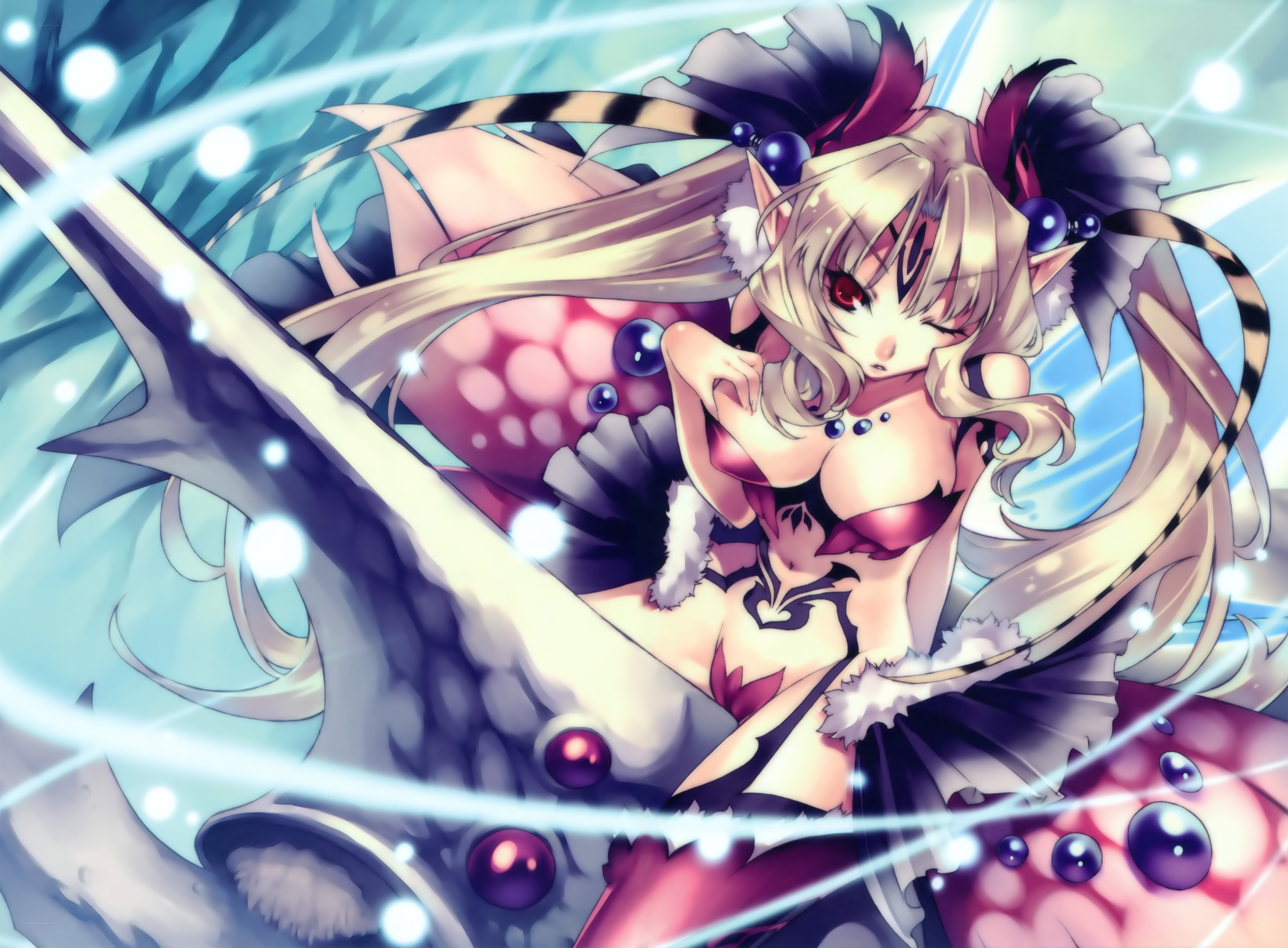 elf girl with sword