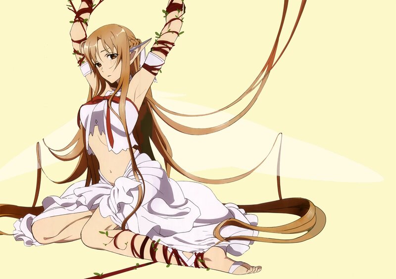 elf girl with vines