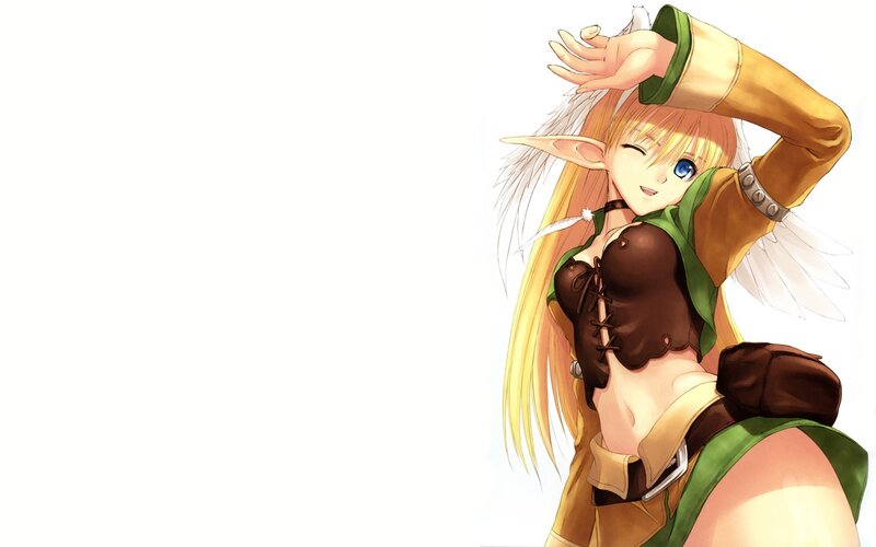 elf girl with wings