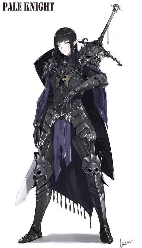 Elf Knight in Armor