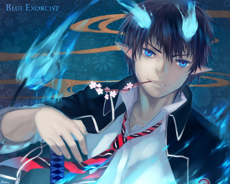 Elf-like Boy with Blue Eyes