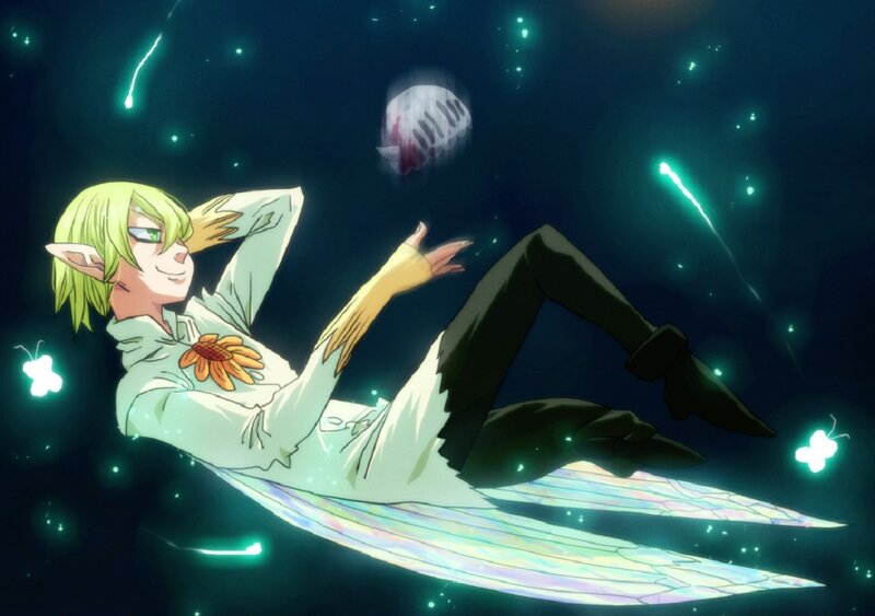 Elf-like Character Floating