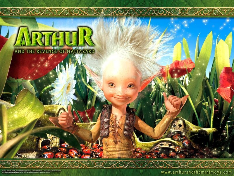 Elf-like Character in Flowers
