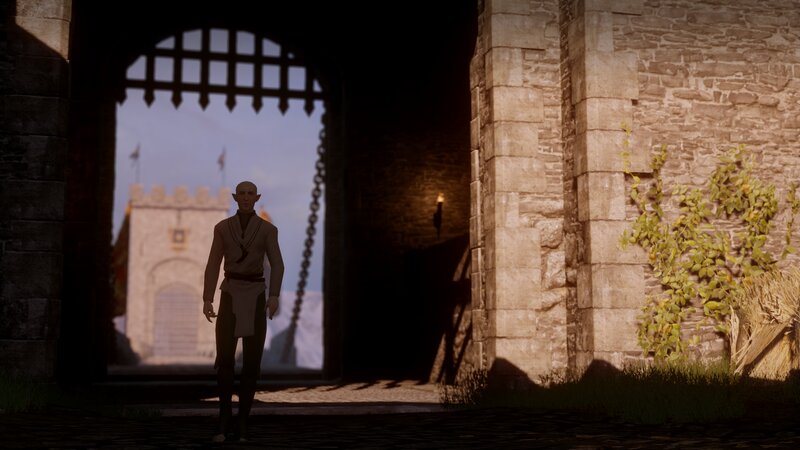 Elf-like Character in Gate