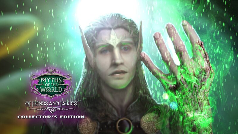 Elf-like Character with Green Energy