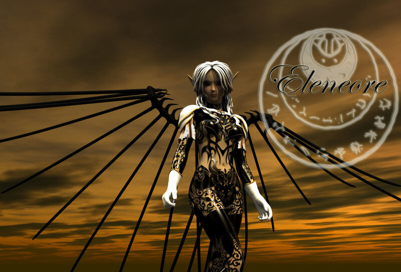 Elf-like Character with Wings