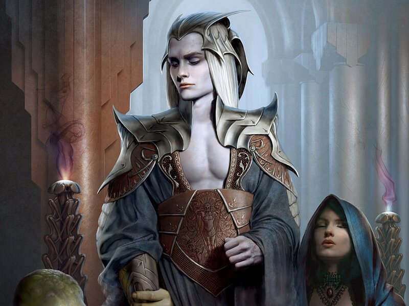 Elf-like Warrior and Woman