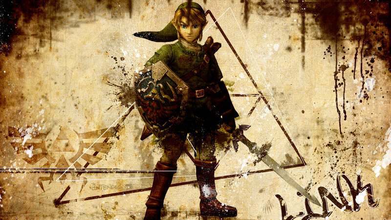 Elf-like Warrior with Shield — Brown