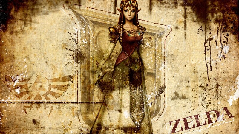 Elf-like Woman in Armor — Brown