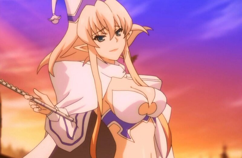 Elf-like Woman with Flute
