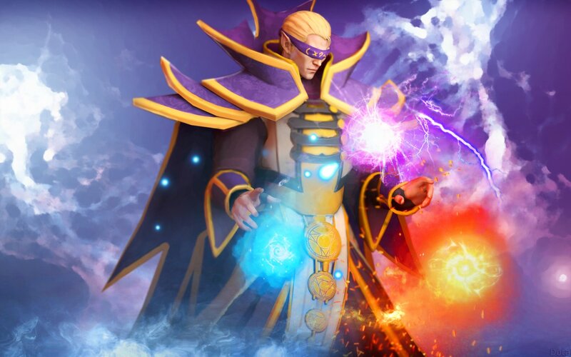 Elf Mage Casting Spells