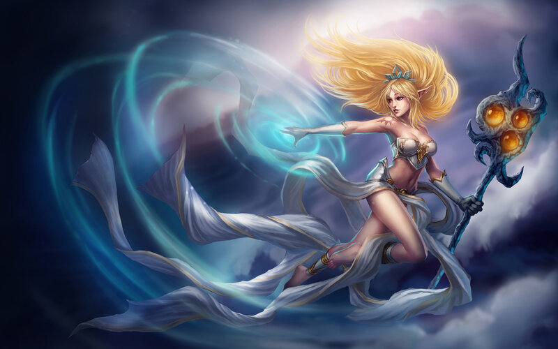 elf mage with staff