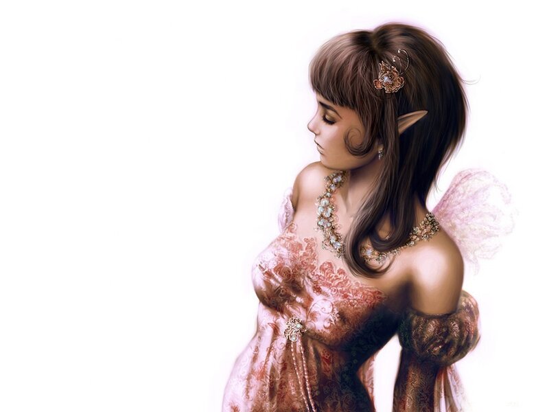 elf maiden with wings