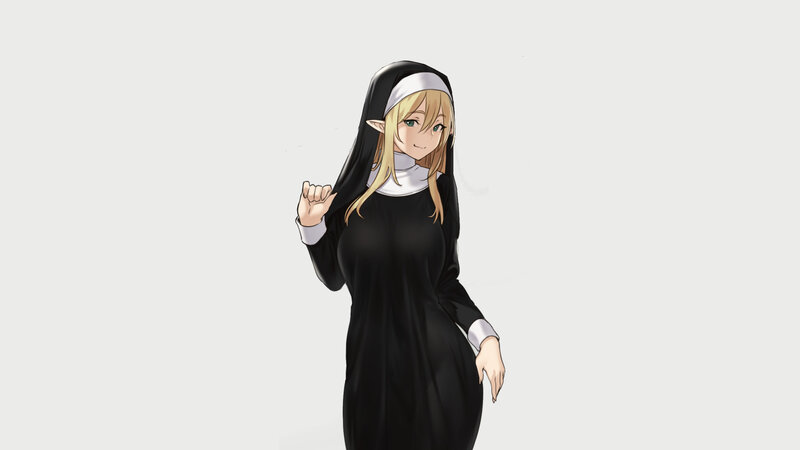 Elf Nun Character