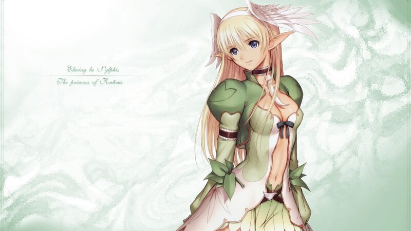 elf princess character art
