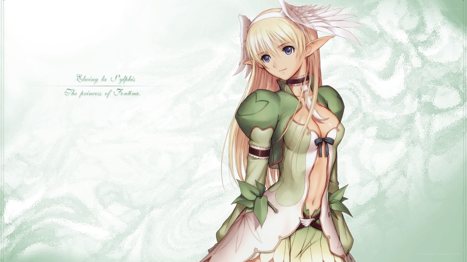 elf princess character art