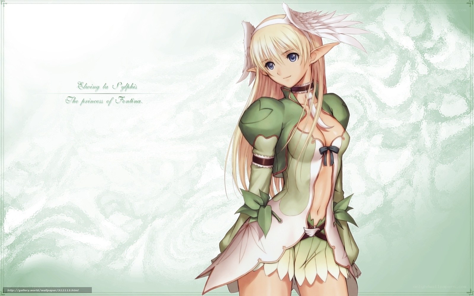 elf princess character art