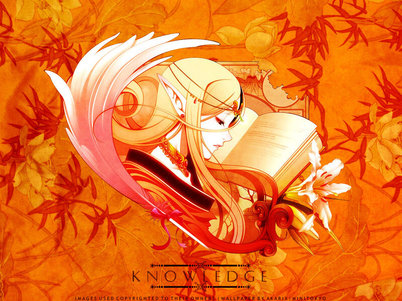 elf reading a book
