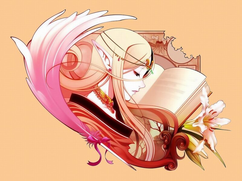 Elf Reading Book