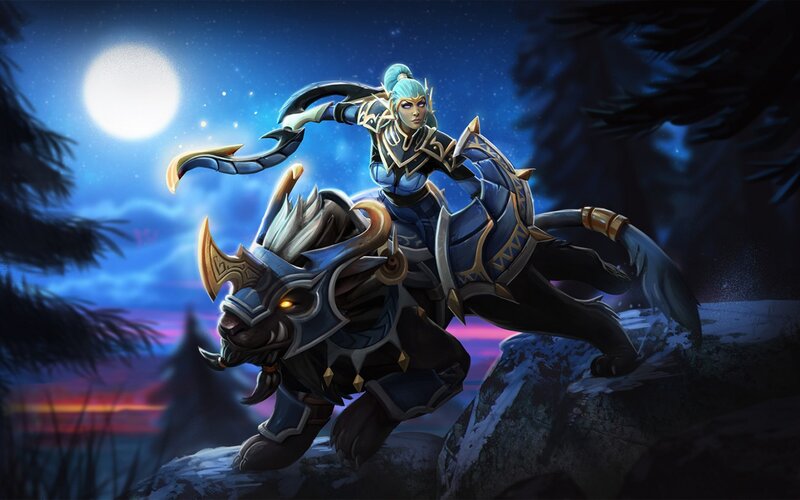 Elf Rider on a Mount