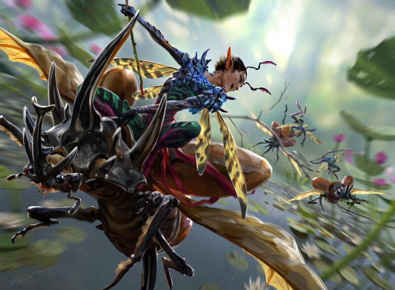 Elf Riding Beetle