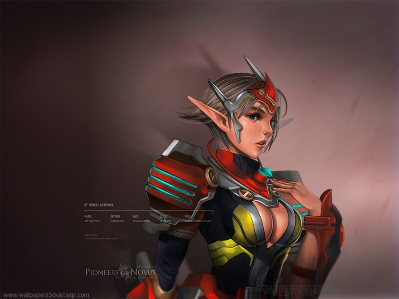 elf warrior concept art