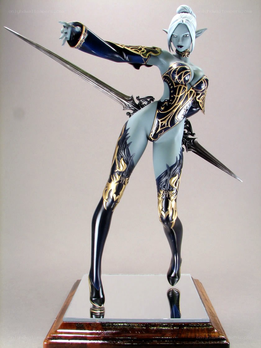 elf warrior figurine