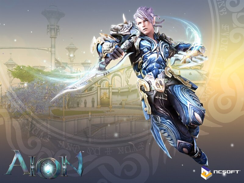 Elf Warrior in Armor — Blue, Dramatic, Sunset