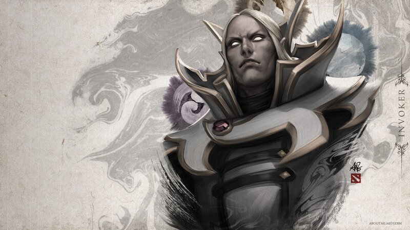 Elf Warrior in Armor — Gray, Dramatic, Digital Art
