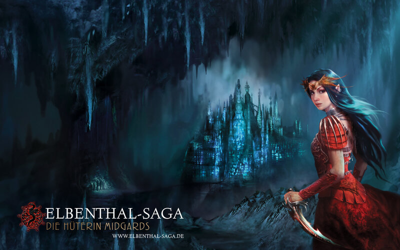 Elf Warrior in Cave