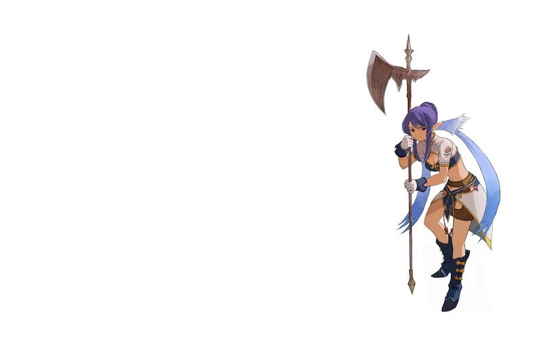 elf warrior with axe