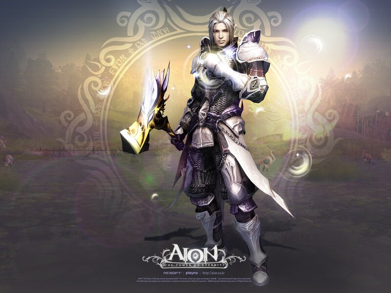 Elf Warrior with Axe — Silver