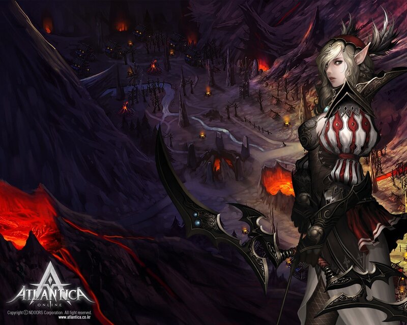 Elf Warrior with Bow — Purple
