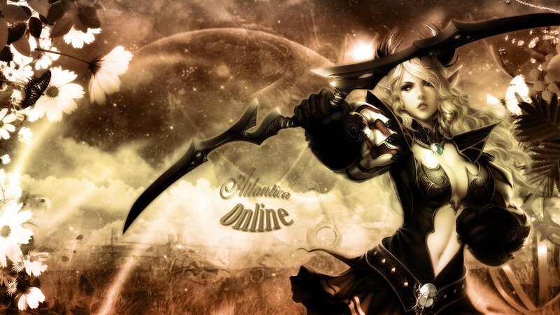 Elf Warrior with Scythe — Brown
