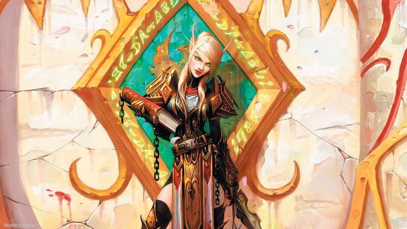 elf warrior with sword
