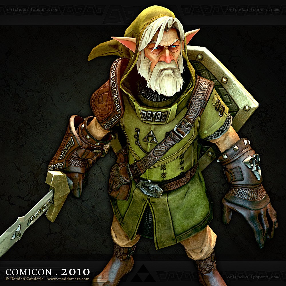 elf warrior with sword