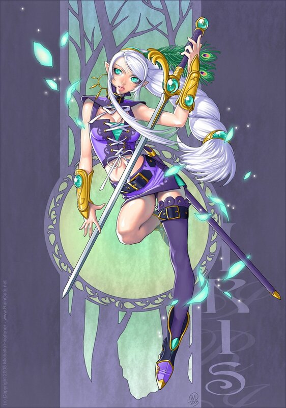 elf warrior with sword