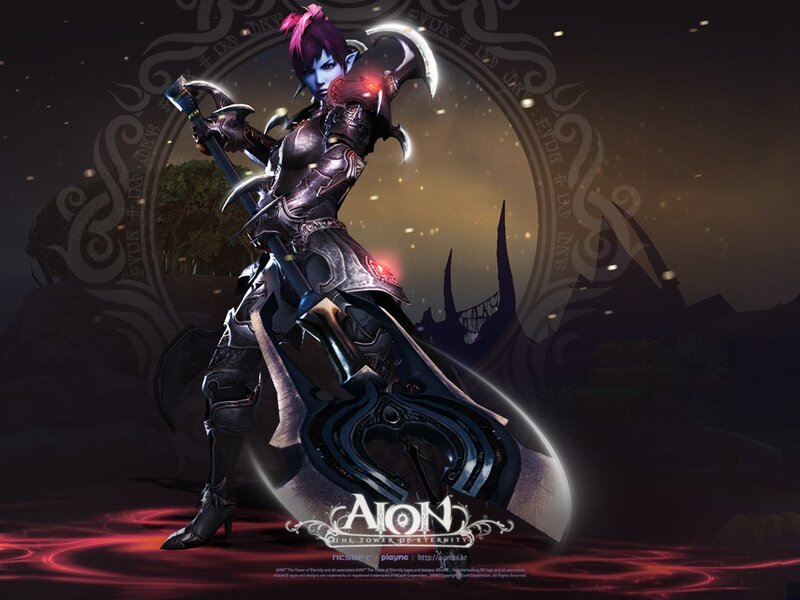 Elf Warrior with Sword — Black, Dramatic, Night