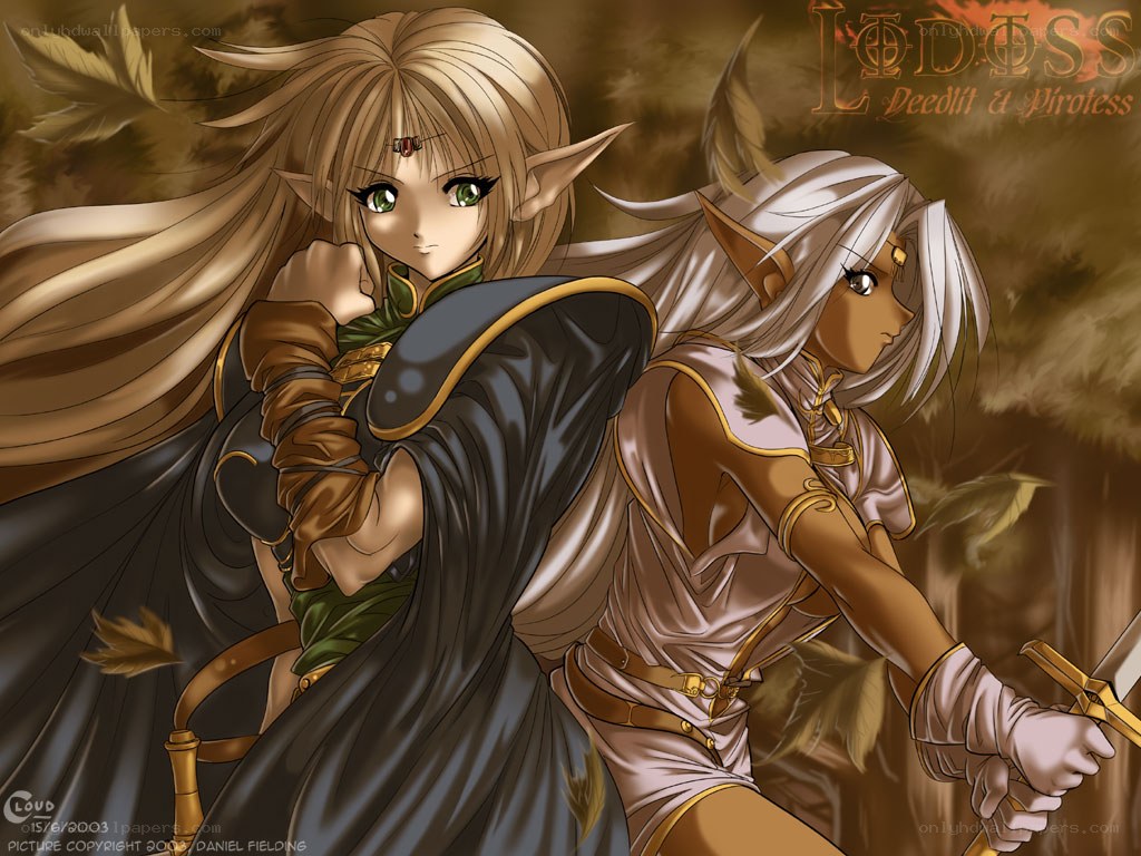 elf warriors in battle