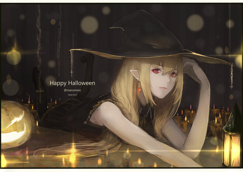 Elf Witch in Black Hat