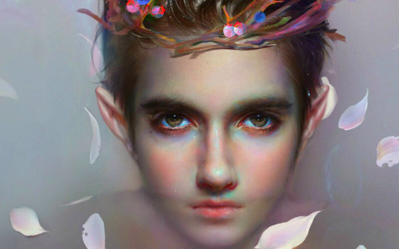 Elf with Flower Crown
