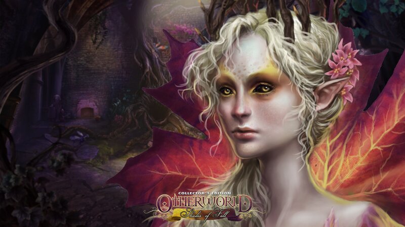 Elf with Leaf Wings — Red